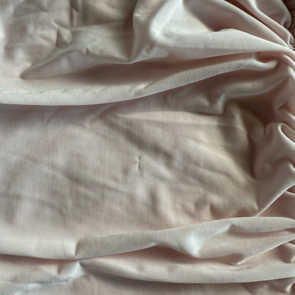 Meshki - Capri Gathered Slinky Maxi Dress - Powder Pink - Picture 6 of 6